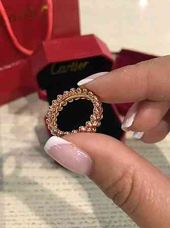 Кільце Cartier Juste un Clou ("зубчики") — покриття рожеве золото без цирконію Одеса
