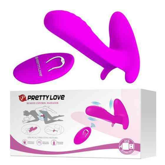 Вибратор - Pretty Love Remote Control Massager Purple Sex Aura Киев