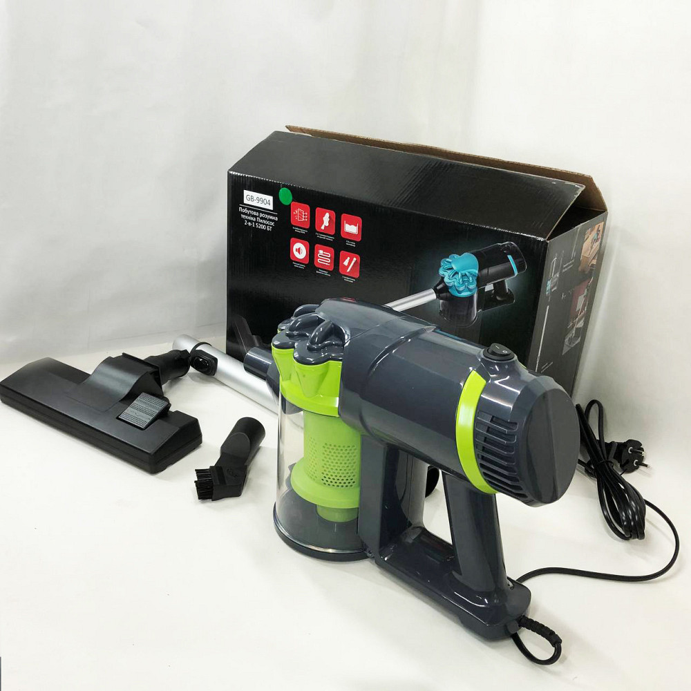 Колбовый пылесос для уборки пыли GOLDBERG, Пылесос с контейнером для уборки пыли Пылосос дома EJ-53 Киев - изображение 1