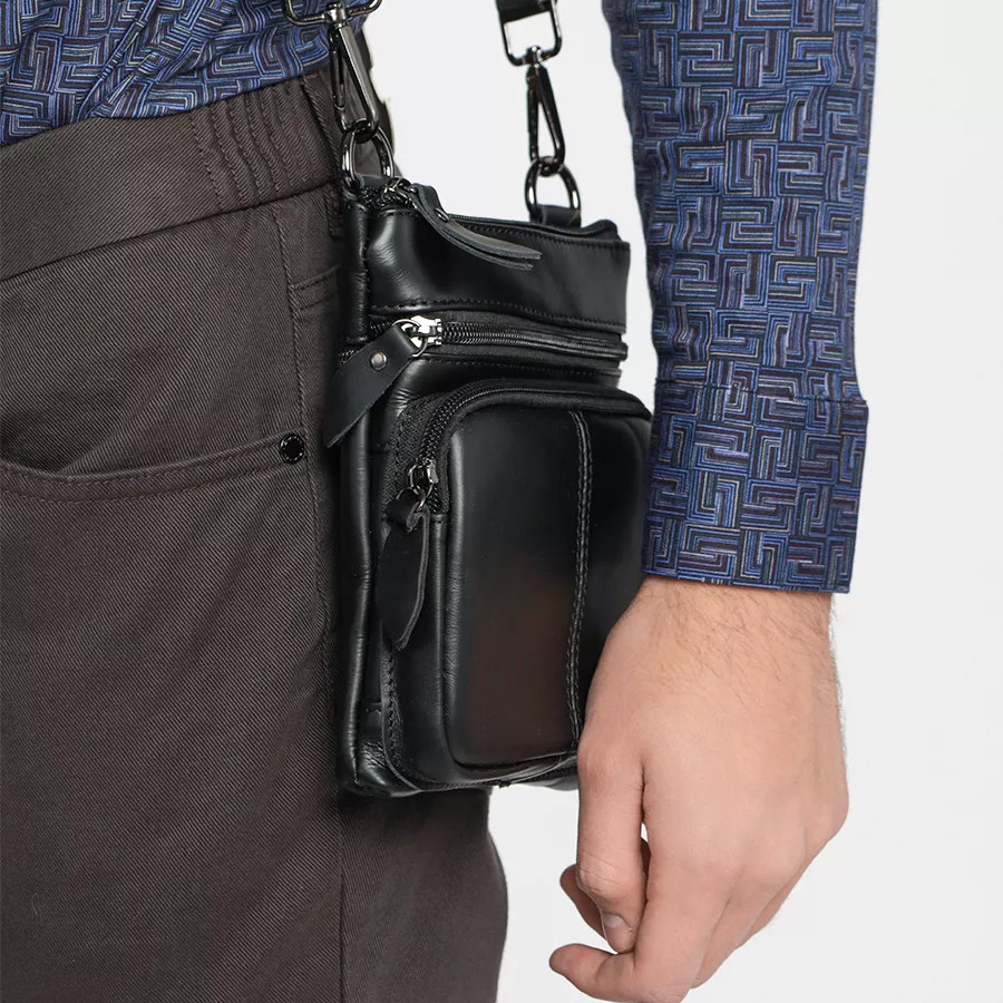 Органайзери сумка-барсетка через плече, Чоловіча сумка-барсетка для чоловіка, Комфортний месенджер SZ-98 Івано-Франківськ - фото 9