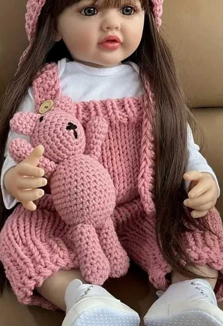 Волшебная Кукла Реборн (Reborn) Девочка Виктория 55 см. Харьков - изображение 3