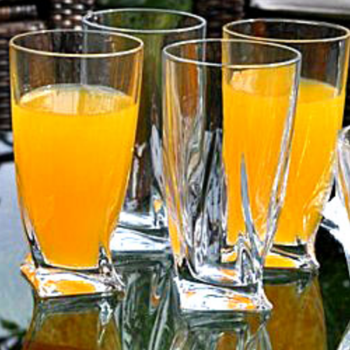 Набір склянок Quadro 350мл 6шт для соку 