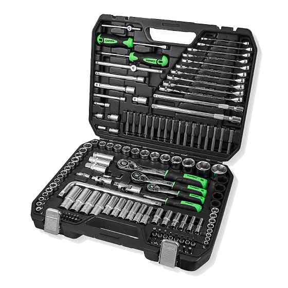 Професійний набір інструментів в кейсі Winso Pro 1/2", 1/4", 3/8" 72T, CR-V, 147од. Львів