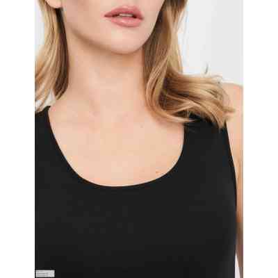 Майка Kappa Canotta Spalla Larga K2406 Nero чорний M (8016279473959) Винница