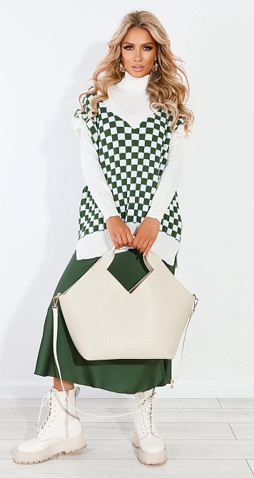 Вязанная жилетка (42-46) Киев - изображение 3