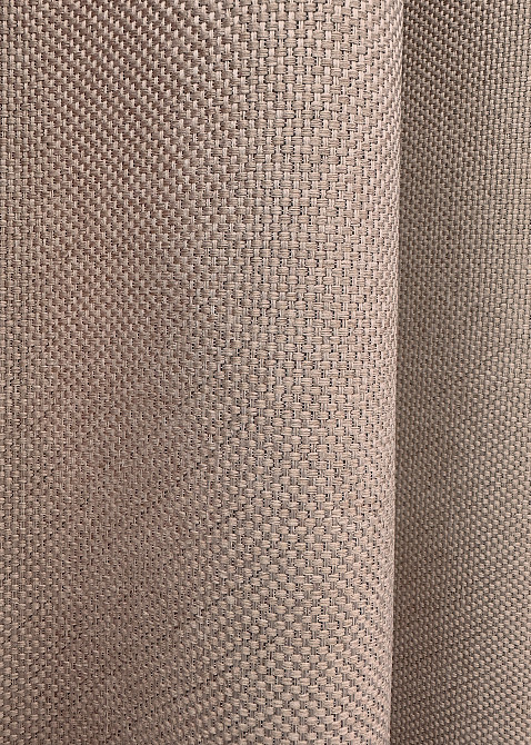 Комплект готових штор VR-Textil Льон-блекаут Льон Мішковина № 1069ш Пудровий 100х270см 2 шт (31-428) Київ - фото 8