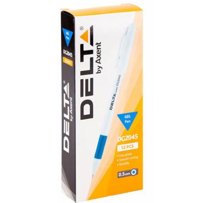 Ручка гелевая Delta by Axent DG 2045, синяя (DG2045-02) Винница - изображение 2