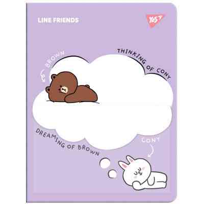 Папка з файлами Yes А4 з 20 файлами Line Friends з кишенею (492102) Вінниця