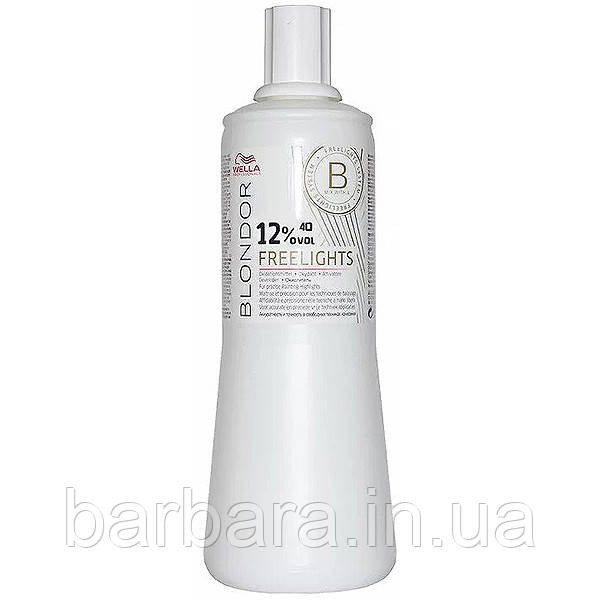 Окислитель Wella Вlondor Freelights 1000 мл 12% Киев - изображение 1