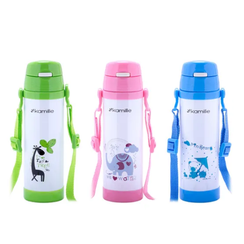 Термос дитячий 500мл з ручками (мікс) KAMILLE 2086 Житомир - изображение 2
