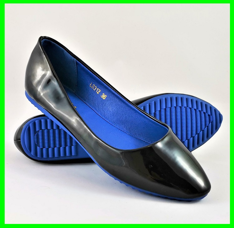 . Жіночі Балетки Чорні Мокасини Туфлі (розміри: 36) - 312 Дніпро - фото 9