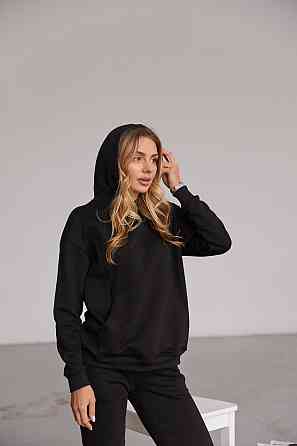 Стильний худі для вагітних та годуючих мам тринитка Chelm XXL-3XL (50-52) Lullababe Чорний Кривий Ріг