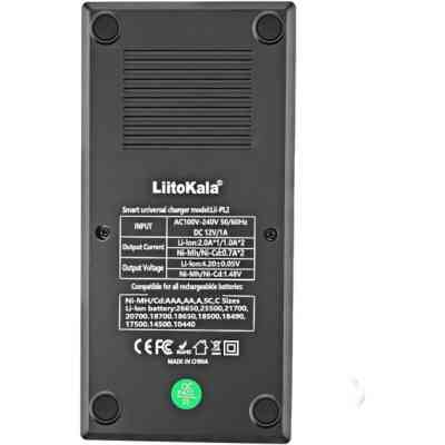 Зарядное устройство для аккумуляторов Liitokala 2 Slots, LED indicator, Li-ion(18650...RCR123...26650), NiMH(AA, AAA, SC, C) (Lii-PL2) Винница