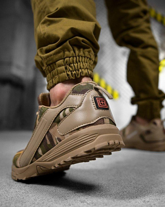 Летние тактические кроссовки 5.11 мультикам  сетка  4 ДЛ7137 Одесса - изображение 6