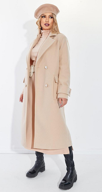 Чорне пальто (46) Київ - фото 4