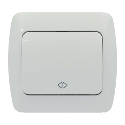 ZIRVE білий Вимикач внутрішній проміжний 1кл фікслайн Ел-Би Житомир - изображение 1
