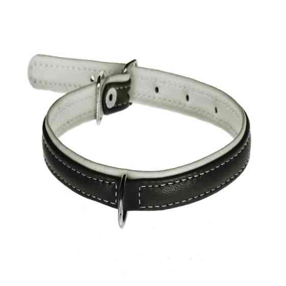 Ошейник 1331 12мм "Люкс" 2-х стр. Чёрный Вінниця