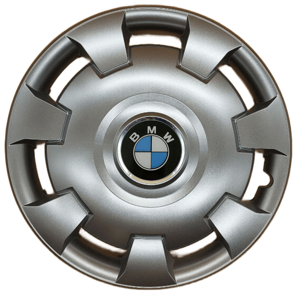 Автомобільні модельні ковпаки R13 BMW 111 4шт, SJS, сріблясті Київ - фото 1