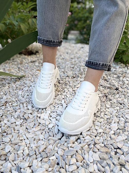 AVALON Кросівки жіночі AVALON 577 білі (весна-літо, шкіра натуральна) (4581) Коломыя - изображение 7