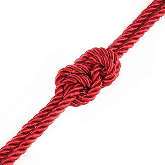 Мотузка - Rebellion Reign Red Bondage Rope, 10 м Sex Aura Київ