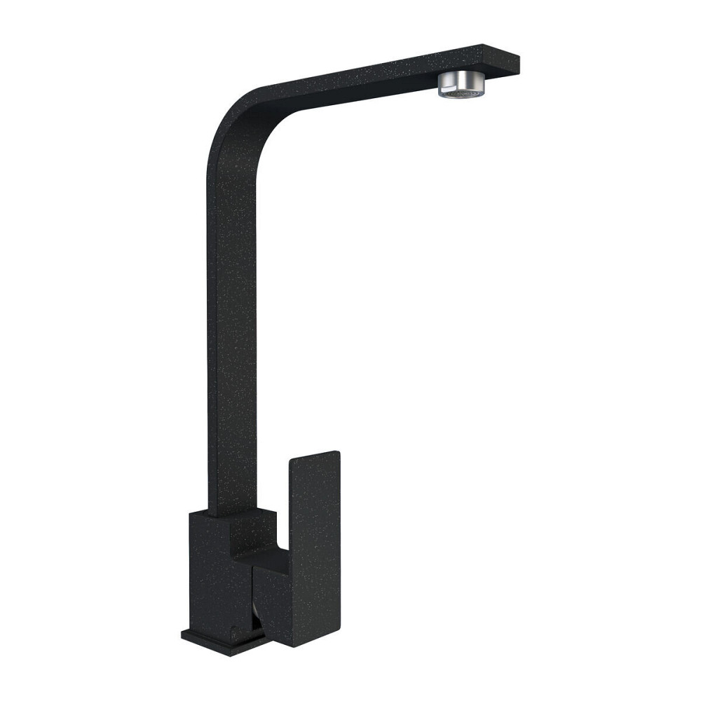 PLATINUM Змішувач кухонний Platinum 179 NES (3007) Чорний металік Київ - фото 1