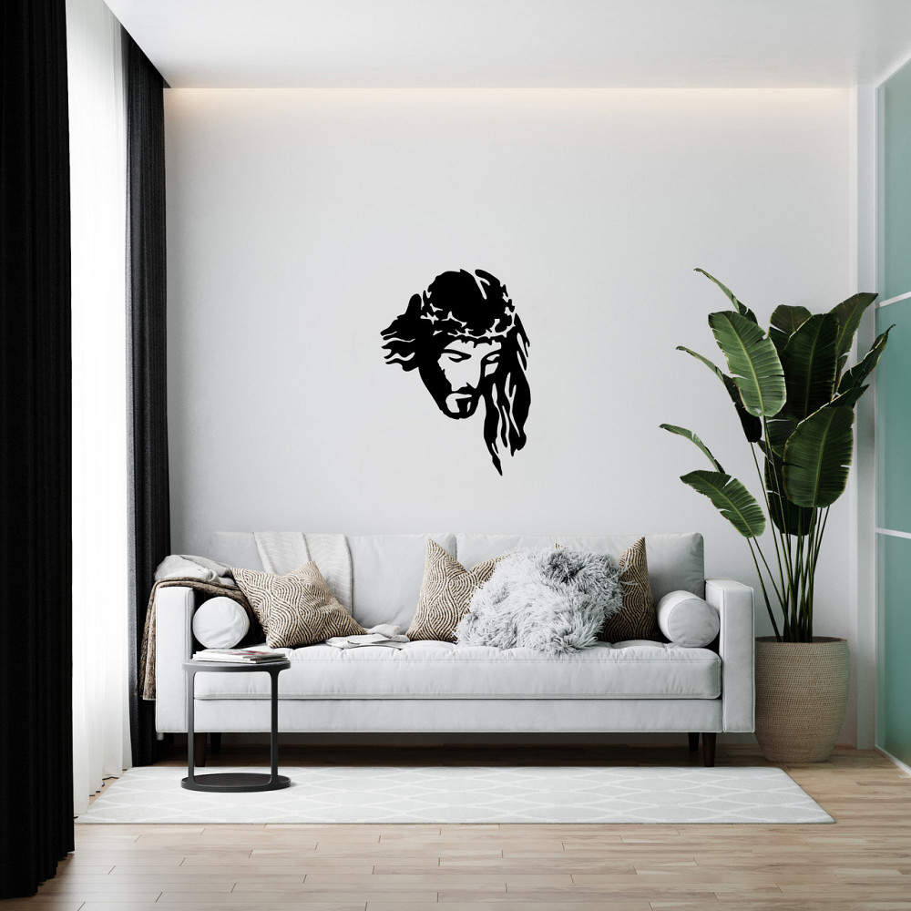 Дерев'яний декор на стіну «Jesus» Київ - фото 1