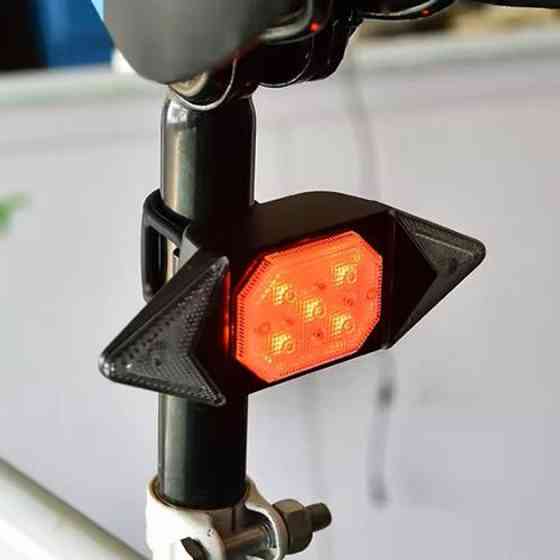 Стоп-сигнал для велосипеда від usb LY-6700, Задній самокатний ліхтар акумуляторний велоліхтар EK-75 Львів