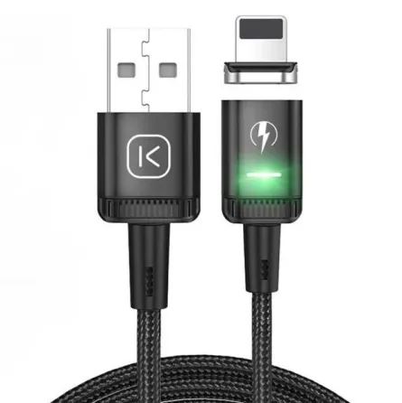 Магнітний кабель KUULAA Type-C Magnetic Cable 3 A 1 m C308 Black Київ
