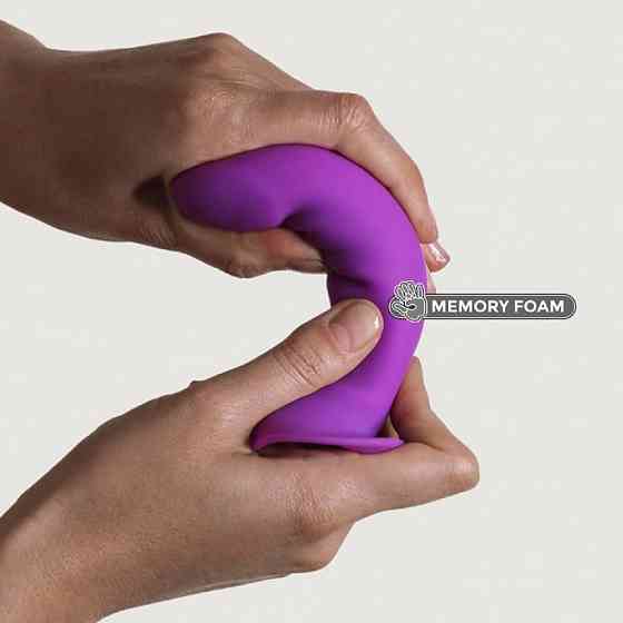 Фаллоимитатор термореактивный Adrien Lastic Hitsens 3 фиолетовый Sex Aura Киев