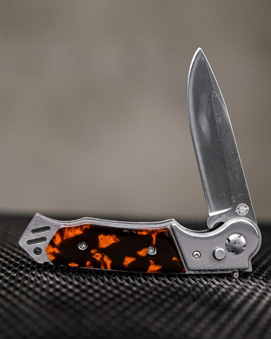 Ніж складаний автоматичний Майстер Клинок КОРОЛЬ ВТ6884 Одеса - фото 3