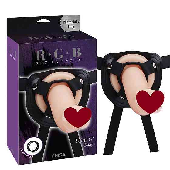 Страпон RGB Sex Harness Slim G Dong Sex Aura Киев