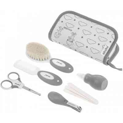 Набор по уходу за ребенком Akuku HOOLIGANS серый (A0015) Винница