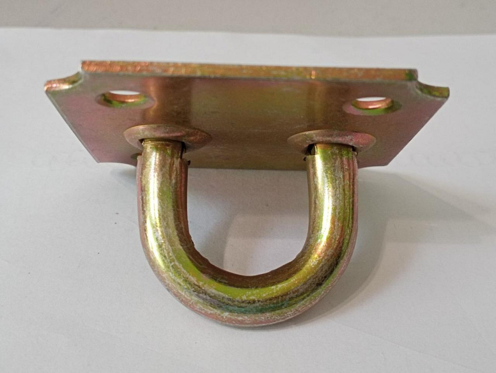 Вушко скоби-скобеля колодки  60х 60мм, оцинк жовтий "P-o" Київ - фото 3