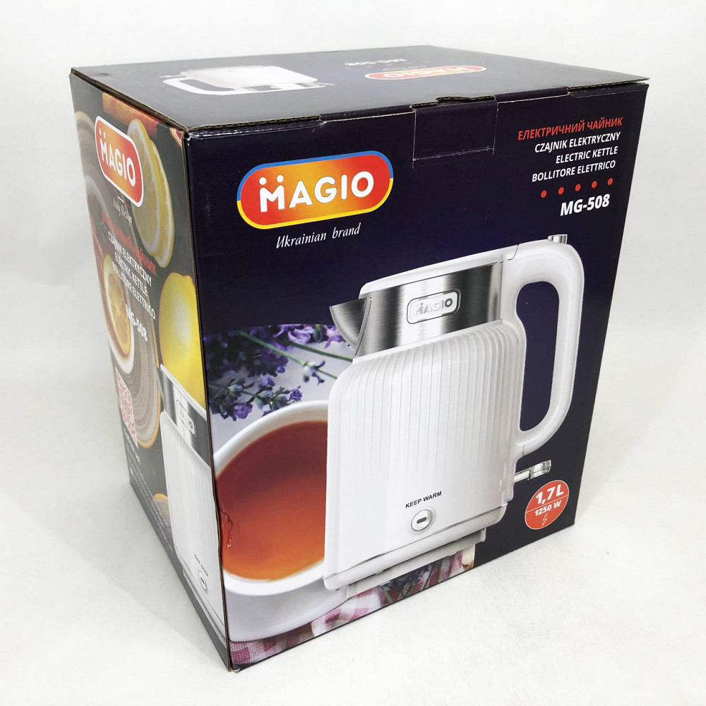 Електрочайник з автоматичним вимкненням при закипанні, Стильний електричний чайник VJ-96 Івано-Франківськ - фото 3