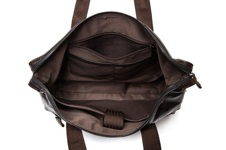 Сумка-чехол для ноутбука Vintage 14802 Коричневая Киев - изображение 10