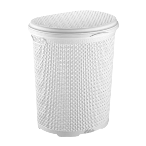 Кошик для білизни 45л білий Pearl ELIF Житомир - изображение 1