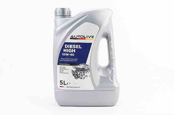 Олія 4T 10W-40 - напівсинтетична універсальна "DIESEL HIGH", 5L Бершадь