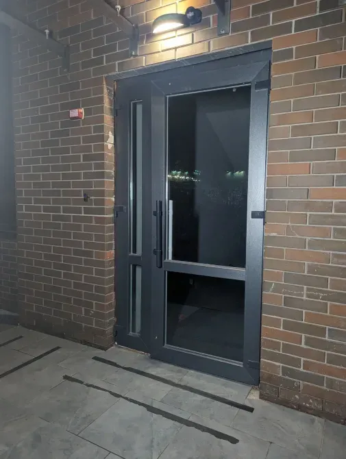 Стеклянные двери, двери из закаленного стекла, входные стеклянные двери, входные стеклянные двери Киев - изображение 15