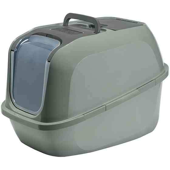 Moderna Mega Deluxe МОДЕРНА МЕГА ДЕЛЮКС закритий туалет з відкидною кришкою для котів, 65.8х48.6х45.8см Київ
