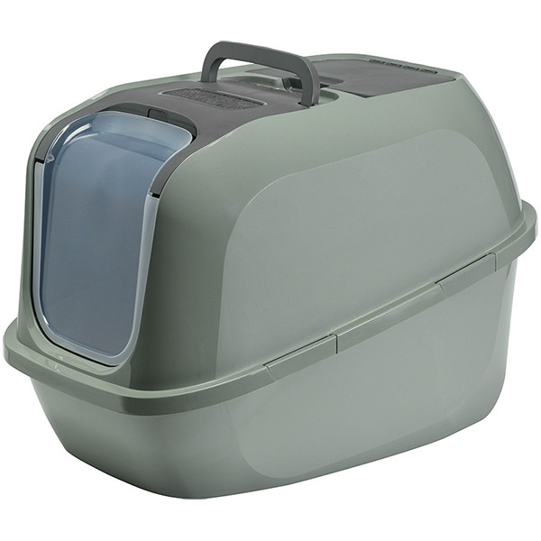 Moderna Mega Deluxe МОДЕРНА МЕГА ДЕЛЮКС закритий туалет з відкидною кришкою для котів, 65.8х48.6х45.8см Київ - фото 1