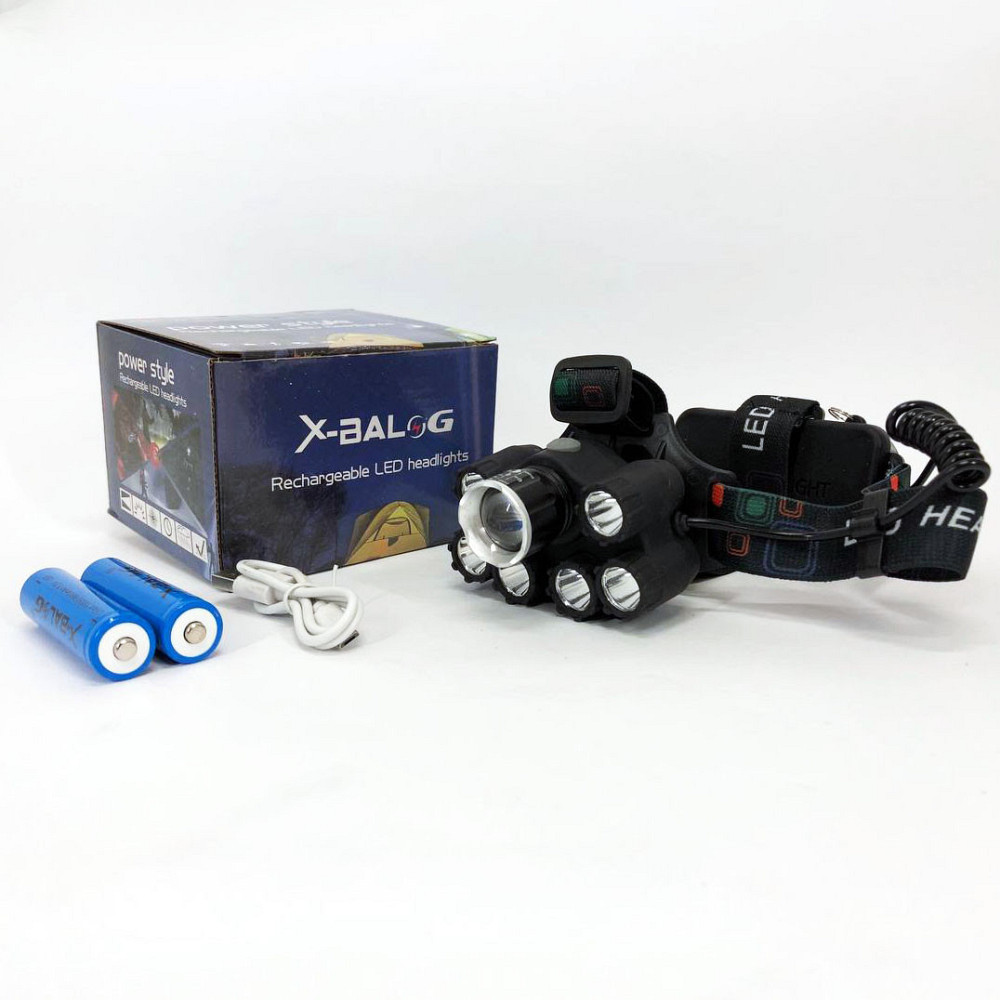 Ліхтарик військовий Bailong BL-T78, Налобний ліхтарик bailong, Ліхтар для шолома XZ-129 на голову Київ - фото 5