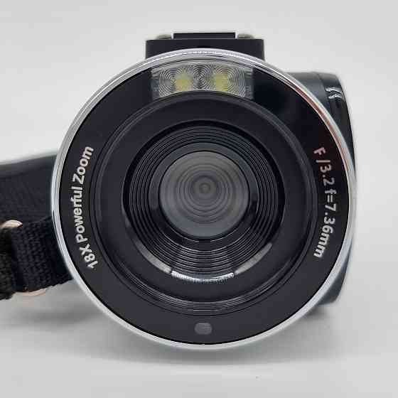 Відеокамера DVC 4K, 30x zoom, 48 mpx, IPS екран + 64 gb + сумка + зарядка Клевань