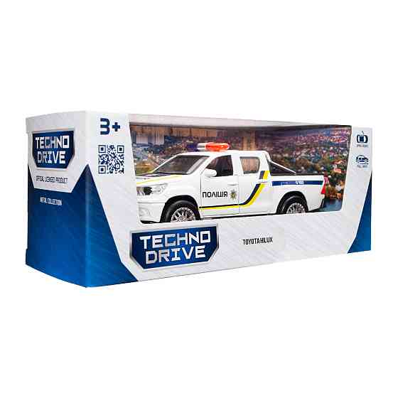 Автомодель - Toyota Hilux Поліція (білий) Дніпро