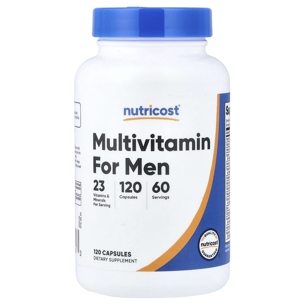 Мультивитаминный комплекс для мужчин Nutricost Multivitamin For Men, 120 Capsules Луцк - изображение 1