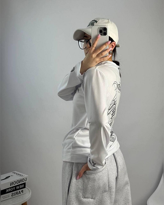 Стильный женский лонгслив с качественным накатом двунитка. Одесса - изображение 9