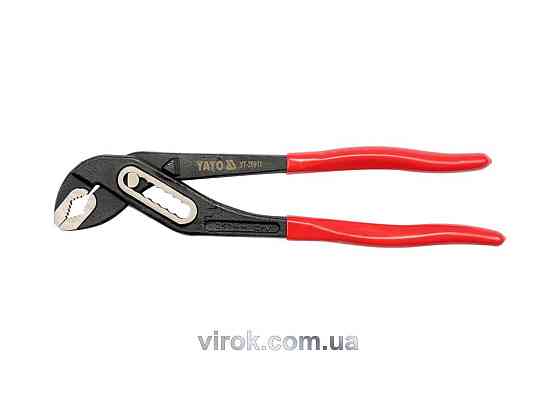 Кліщі переставні YATO : ізольовані ручи, L= 250 мм [6/36] Одесса