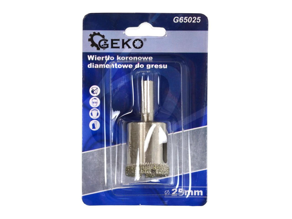 Коронка алмазна скла/кераміки "GEKO"  25мм Киев - изображение 2