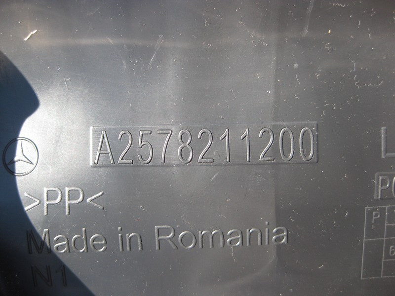 Mercedes-Benz  A2578211200 Кабельний канал лівий уздовж порога E-Class W213 Одеса - фото 11