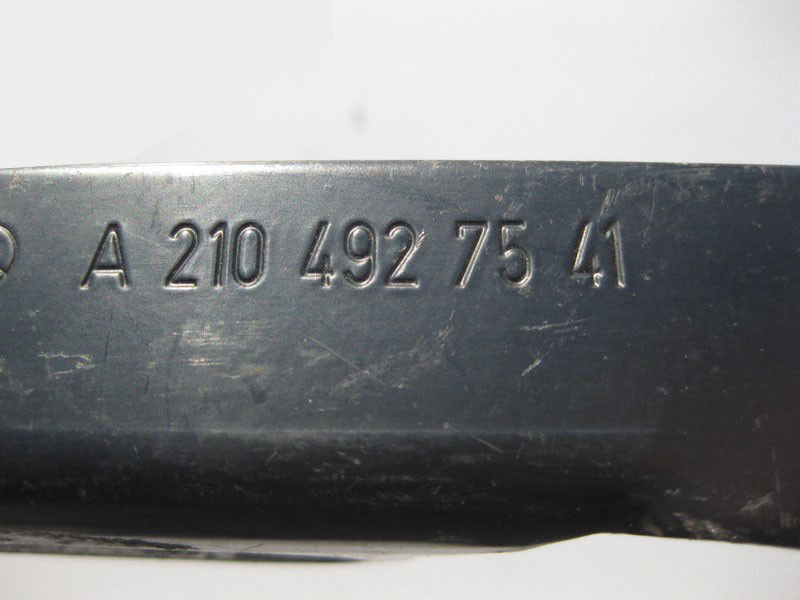 Mercedes-Benz  A2104927541 Кронштейн випускної труби до АКПП при двигунах OM612 OM647 R5 2.7 cdi E-Class W210 C-Class W203 CLC CL203 Одеса - фото 3