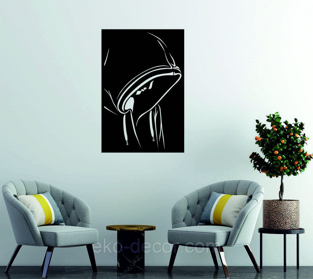 Декоративне настінне Панно «Силует», Декор на стіну Київ - фото 4